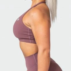 Muscle Nation Halter Bra - Dusk Womens