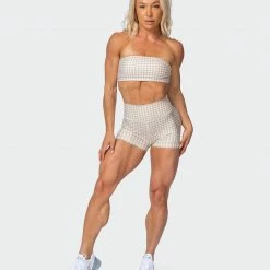 Top 10 ๐ Muscle Nation HBxMN Flair Booty Shorts - Houndstooth Print โ๏ธ 16 Muscle Nation HBxMN Flair Booty Shorts - Houndstooth Print