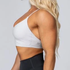 Muscle Nation HBxMN Sun Kissed Bralette - Light Grey