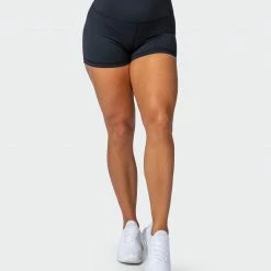 Muscle Nation 30% EOFY SALE Signature Scrunch Booty Shorts - Black