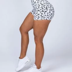 Hot Sale ๐ Muscle Nation Signature Scrunch Booty Shorts - Snow Leopard ๐ 11 Muscle Nation Signature Scrunch Booty Shorts - Snow Leopard