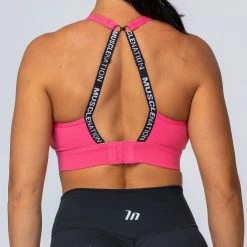 Muscle Nation HIIT Bra - Flamingo