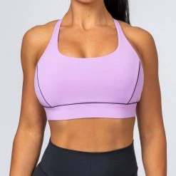 Muscle Nation HIIT Bra - Lilac Womens