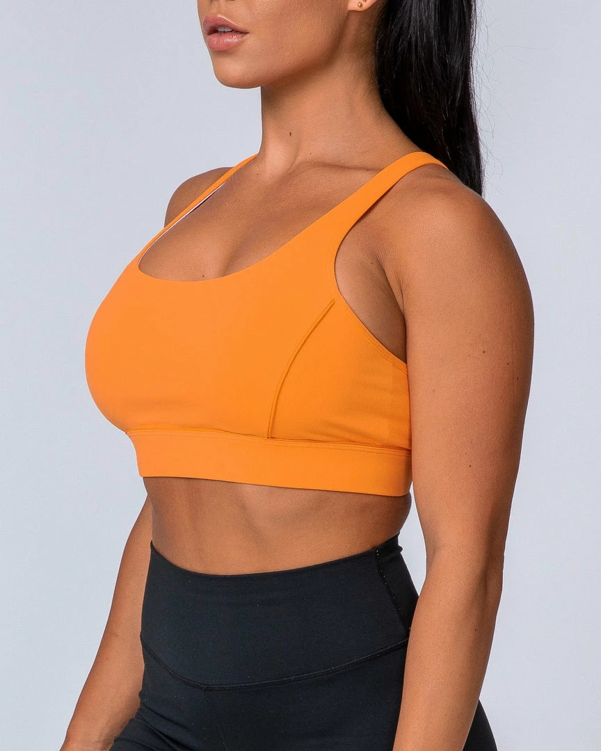 Budget 💯 Muscle Nation HIIT Bra - Tangerine 🛒 6 Muscle Nation HIIT Bra - Tangerine