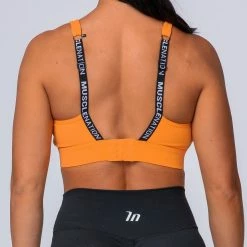 Budget 💯 Muscle Nation HIIT Bra - Tangerine 🛒 18 Muscle Nation HIIT Bra - Tangerine