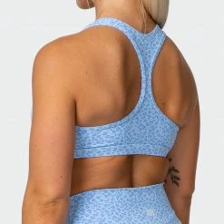 Deals 💯 Muscle Nation Flex Bra - Periwinkle Mini Cheetah Print 🎁 13 Muscle Nation Flex Bra - Periwinkle Mini Cheetah Print