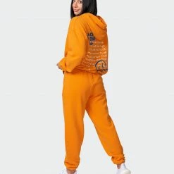 New ๐ Muscle Nation ๐ฉ Womens MN Squad Oversized Vintage Hoodie - Washed Fireball โจ 16 Muscle Nation Womens MN Squad Oversized Vintage Hoodie - Washed Fireball