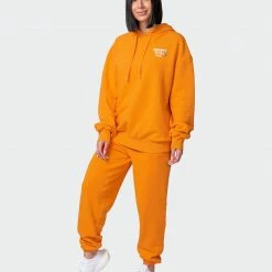 Muscle Nation Womens MN Club Vintage Trackies - Washed Fireball