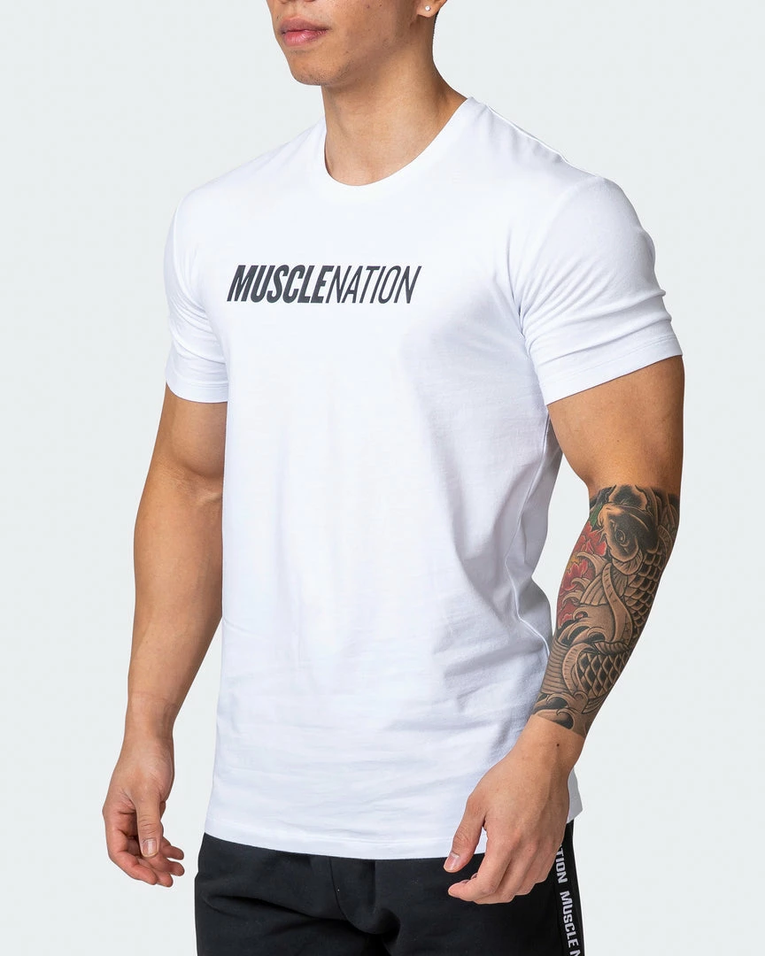 Top 10 👍 Muscle Nation Strike Tee - White Welcome To The Club ⭐ 5 Muscle Nation Strike Tee - White Welcome To The Club