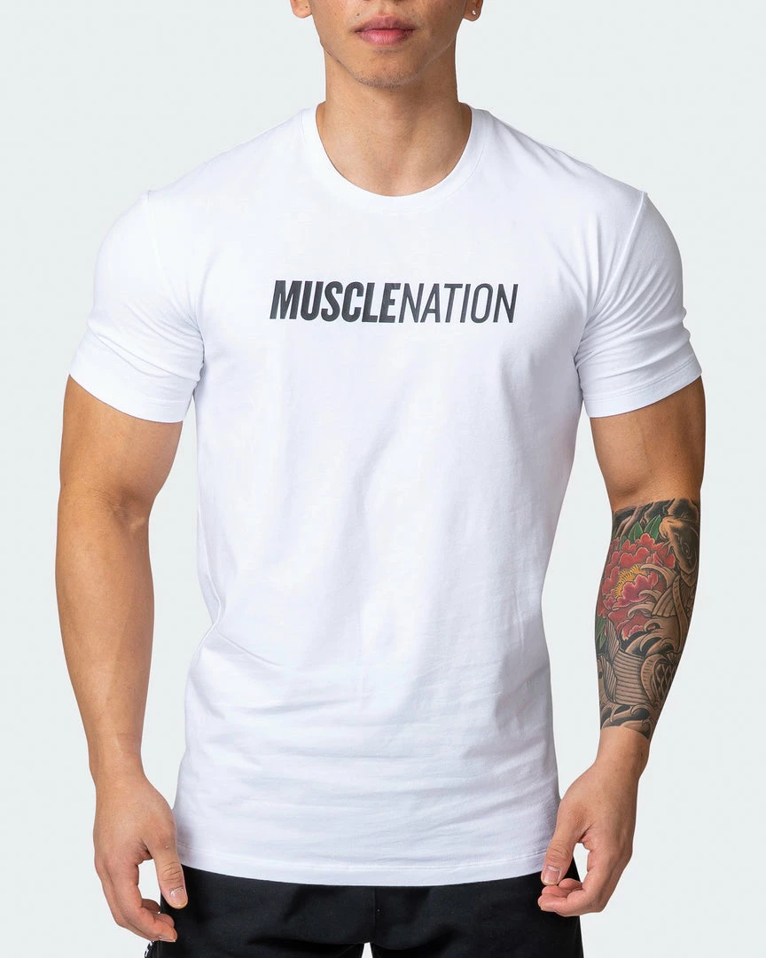 Top 10 👍 Muscle Nation Strike Tee - White Welcome To The Club ⭐ 4 Muscle Nation Strike Tee - White Welcome To The Club