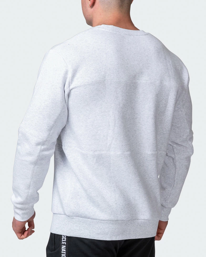 Flash Sale ๐งจ Muscle Nation Welcome To The Club Mens Lounge Jumper - White Marl ๐ฏ 7 Muscle Nation Welcome To The Club Mens Lounge Jumper - White Marl