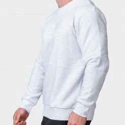 Flash Sale ๐งจ Muscle Nation Welcome To The Club Mens Lounge Jumper - White Marl ๐ฏ 12 Muscle Nation Welcome To The Club Mens Lounge Jumper - White Marl