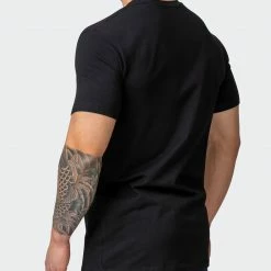 Muscle Nation Strike Tee - Black/Charcoal