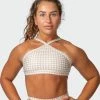 Buy ๐ Muscle Nation Instinct Bralette - Houndstooth Print 30% EOFY SALE โญ 2 Muscle Nation Instinct Bralette - Houndstooth Print 30% EOFY SALE