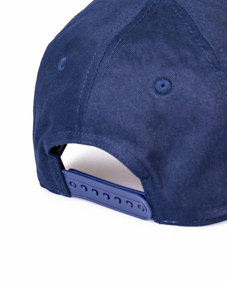 Budget ๐ Muscle Nation Kids A-Frame Hat - Navy Headwear ๐งจ 5 Muscle Nation Kids A-Frame Hat - Navy Headwear