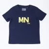 MN Sale Kids MN Tee - Navy / Yellow