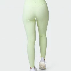Muscle Nation Welcome To The Club Zero Rise Rib Ankle Length Leggings - Minty