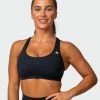 Muscle Nation Layer Up Bra - Black