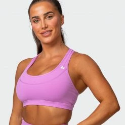 Muscle Nation Layer Up Bra - Orchid 30% EOFY SALE