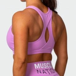 Deals ✨ Muscle Nation Layer Up Bra - Orchid 30% EOFY SALE 🧨 11 Muscle Nation Layer Up Bra - Orchid 30% EOFY SALE