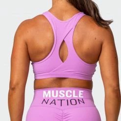 Deals ✨ Muscle Nation Layer Up Bra - Orchid 30% EOFY SALE 🧨 13 Muscle Nation Layer Up Bra - Orchid 30% EOFY SALE