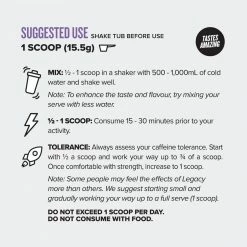 Muscle Nation LEGACY Pre Workout Energy - Red Candy Sticks - 30 Serves 30% EOFY SALE