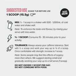 Muscle Nation 30% EOFY SALE LEGACY Pre Workout Energy - Sour Watermelon - 30 Serves