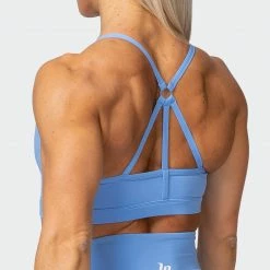Muscle Nation Limelight Bra - Arctic Blue