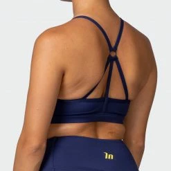 Muscle Nation Featured Limelight Bra - Indigo