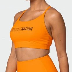Muscle Nation Limelight Bra - Tiger