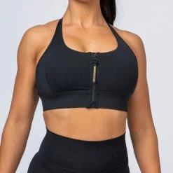 Muscle Nation Womens Locked & Loaded Bra - Black
