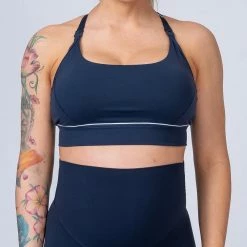 Muscle Nation Maternity Bra - Navy