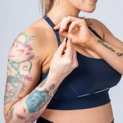 Muscle Nation Maternity Bra - Navy