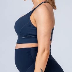Muscle Nation Maternity Bra - Navy