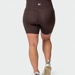 Muscle Nation Maternity Everyday Bike Short - Cocoa 30% EOFY SALE