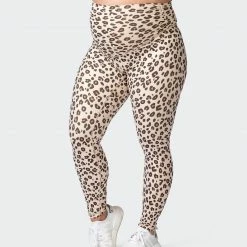 Muscle Nation 30% EOFY SALE Maternity Everyday Leggings - Cheetah Print