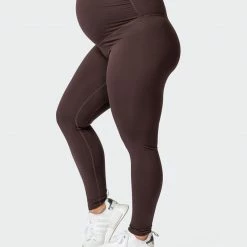 Muscle Nation Maternity Everyday Leggings - Cocoa
