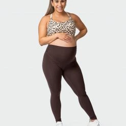 Muscle Nation Maternity Everyday Leggings - Cocoa