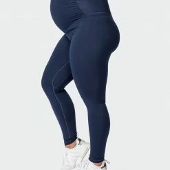 Muscle Nation Maternity Everyday Leggings - Navy 30% EOFY SALE