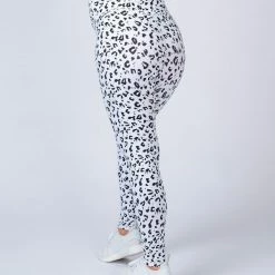 Muscle Nation Maternity Leggings - Snow Leopard