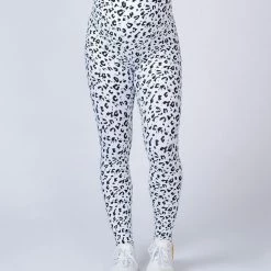 Muscle Nation Maternity Leggings - Snow Leopard