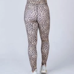 Muscle Nation Maternity Leggings - Yellow Leopard