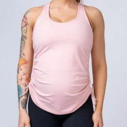 Muscle Nation Maternity Tank - Pink Womens