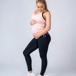 Muscle Nation Maternity Tank - Pink Womens