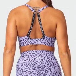 Coupon โ Muscle Nation Max Rep Bra - Purple Leopard ๐ 14 Muscle Nation Max Rep Bra - Purple Leopard