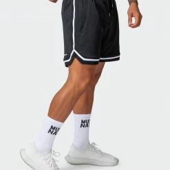 Best reviews of 💯 Muscle Nation 🏀 Basketball 5" Shorts - Black 30% EOFY SALE 😀 11 Muscle Nation Basketball 5
