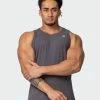 Muscle Nation Mens Basic Tank - Charcoal