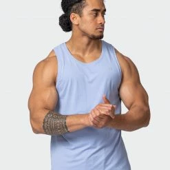 Muscle Nation Basic Tank - Storm Mens