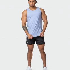 Muscle Nation Basic Tank - Storm Mens