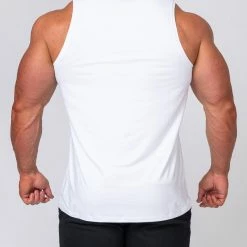 Muscle Nation Basic Tank - White